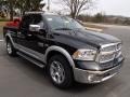Black 2013 Ram 1500 Laramie Quad Cab 4x4 Exterior