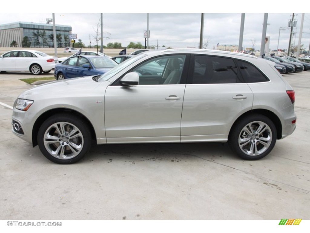 Cuvee Silver Metallic 2013 Audi Q5 3.0 TFSI quattro Exterior Photo #78650821