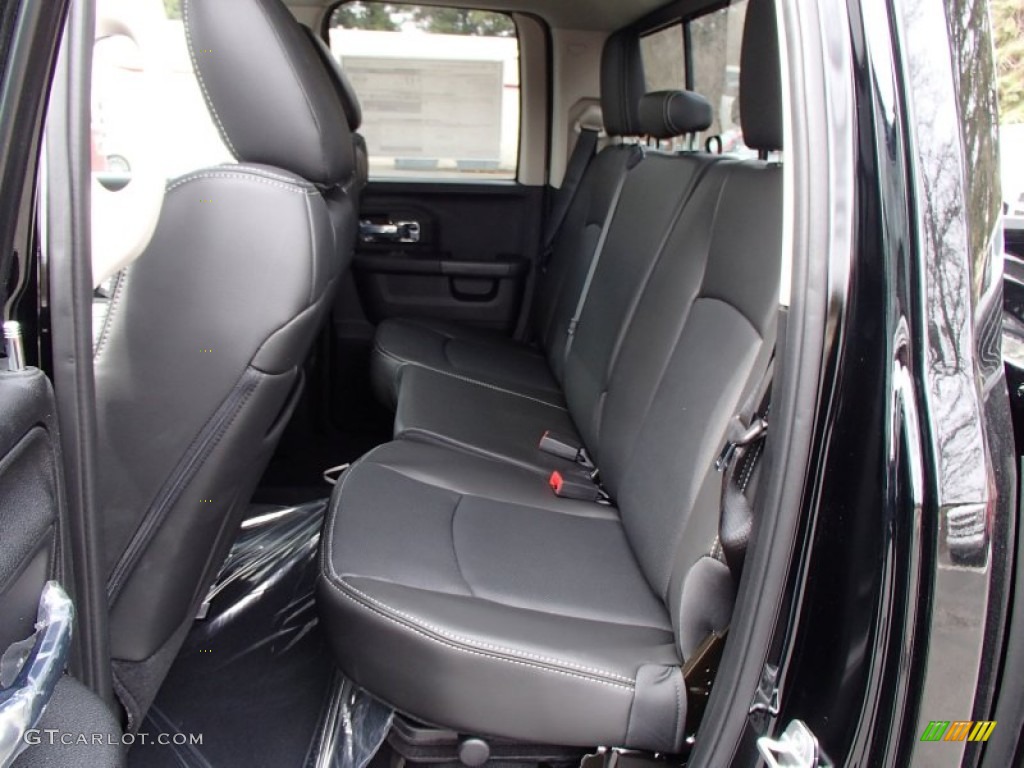 2013 Ram 1500 Laramie Quad Cab 4x4 Rear Seat Photos