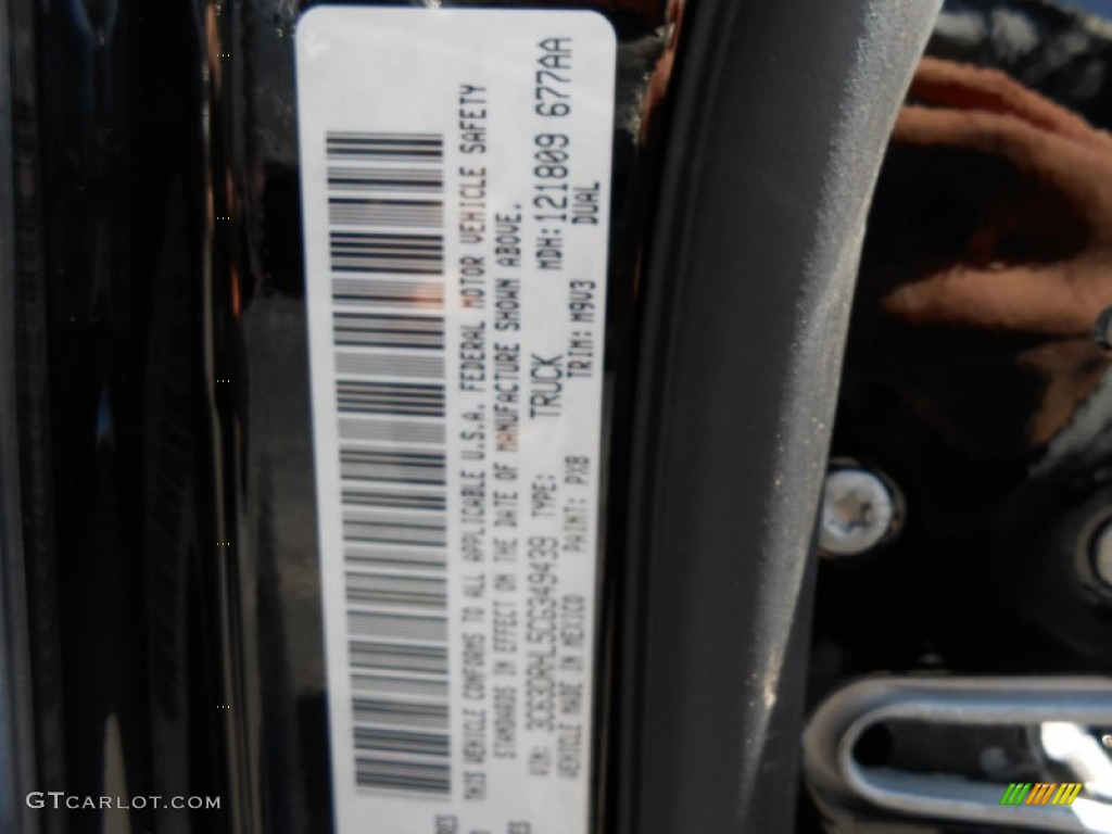 2012 Ram 3500 HD Big Horn Crew Cab 4x4 Dually - Black / Dark Slate/Medium Graystone photo #27