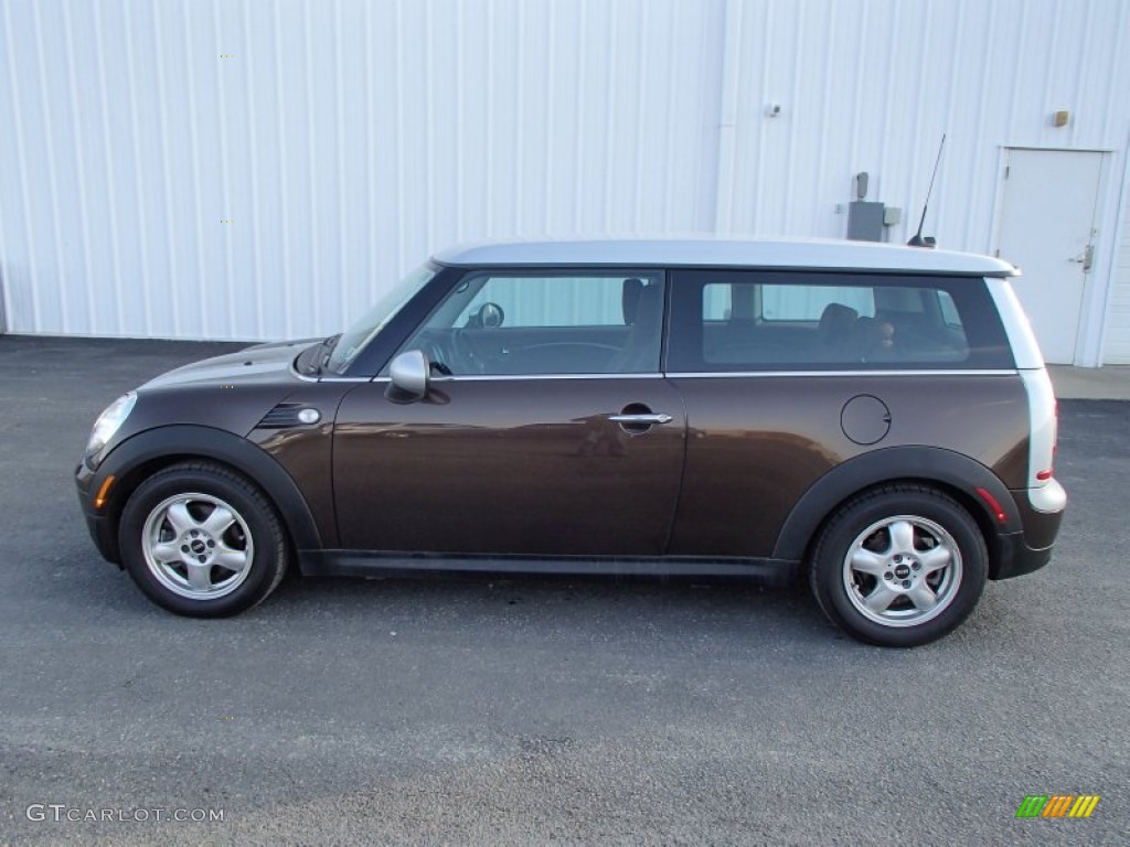 2009 Cooper Clubman - Hot Chocolate / Hot Chocolate Leather/Cloth photo #1