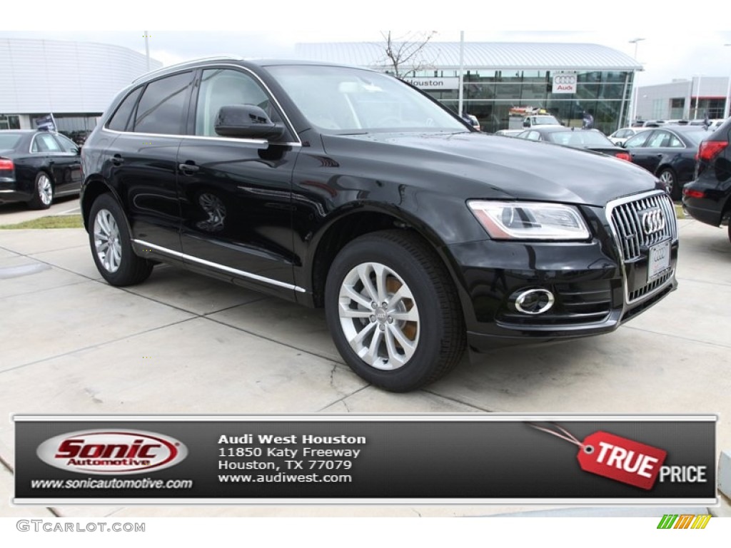 2013 Q5 2.0 TFSI quattro - Brilliant Black / Pistachio Beige photo #1