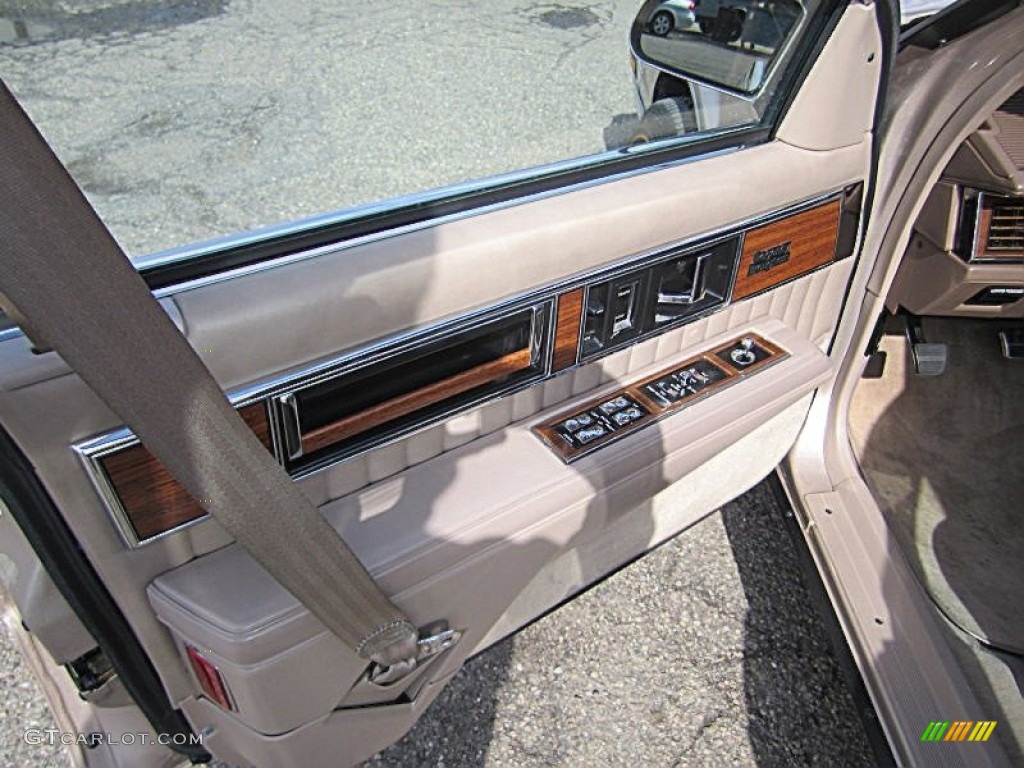 1990 Oldsmobile Ninety-Eight Regency Sedan Beige Door Panel Photo #78651610