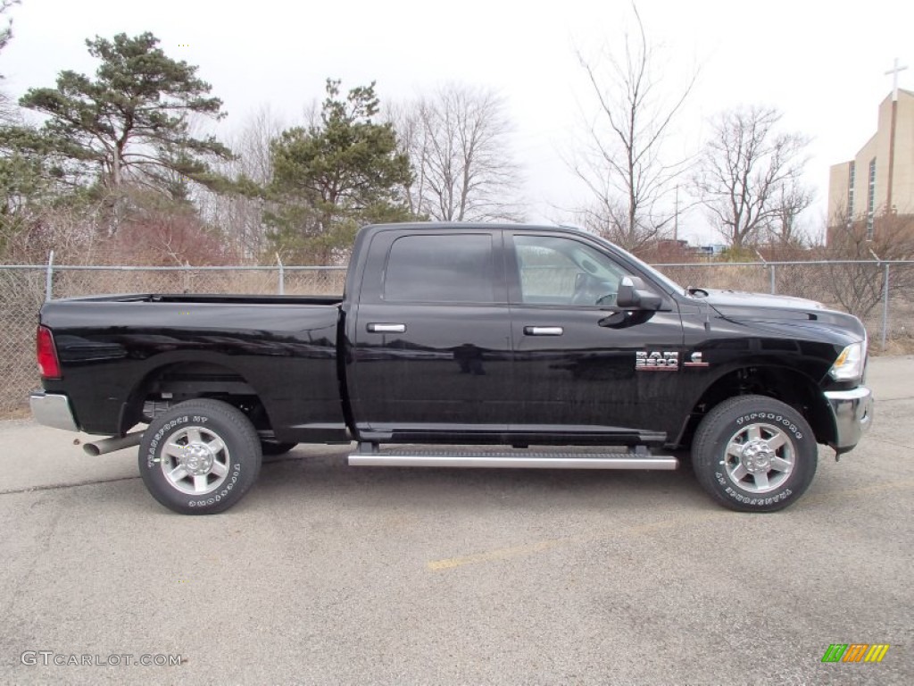 Black 2013 Ram 2500 Big Horn Crew Cab 4x4 Exterior Photo #78651637