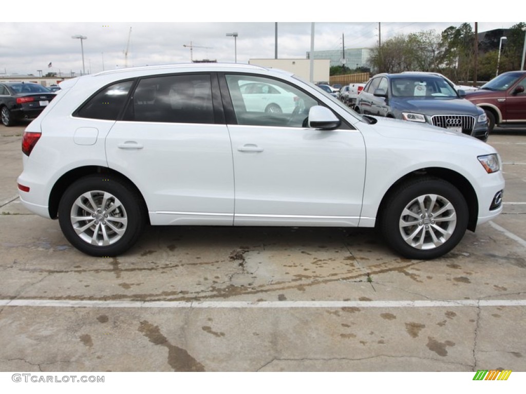 Glacier White Metallic 2013 Audi Q5 2.0 TFSI quattro Exterior Photo #78652051