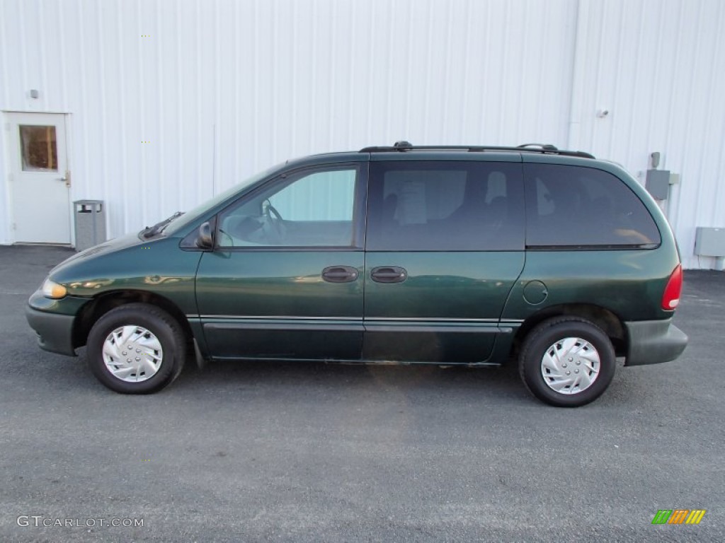 1999 Voyager  - Forest Green Pearl / Mist Gray photo #1