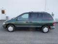 Forest Green Pearl 1999 Plymouth Voyager 