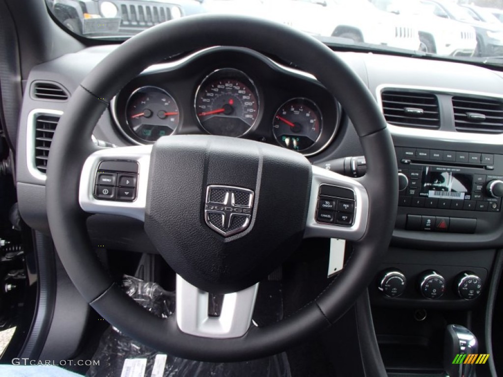 2013 Dodge Avenger SXT Blacktop Steering Wheel Photos