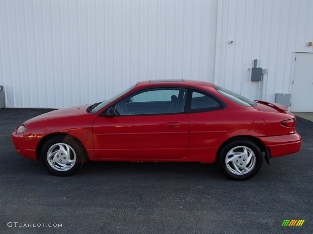 2001 Escort ZX2 Coupe - Bright Red / Dark Charcoal photo #1