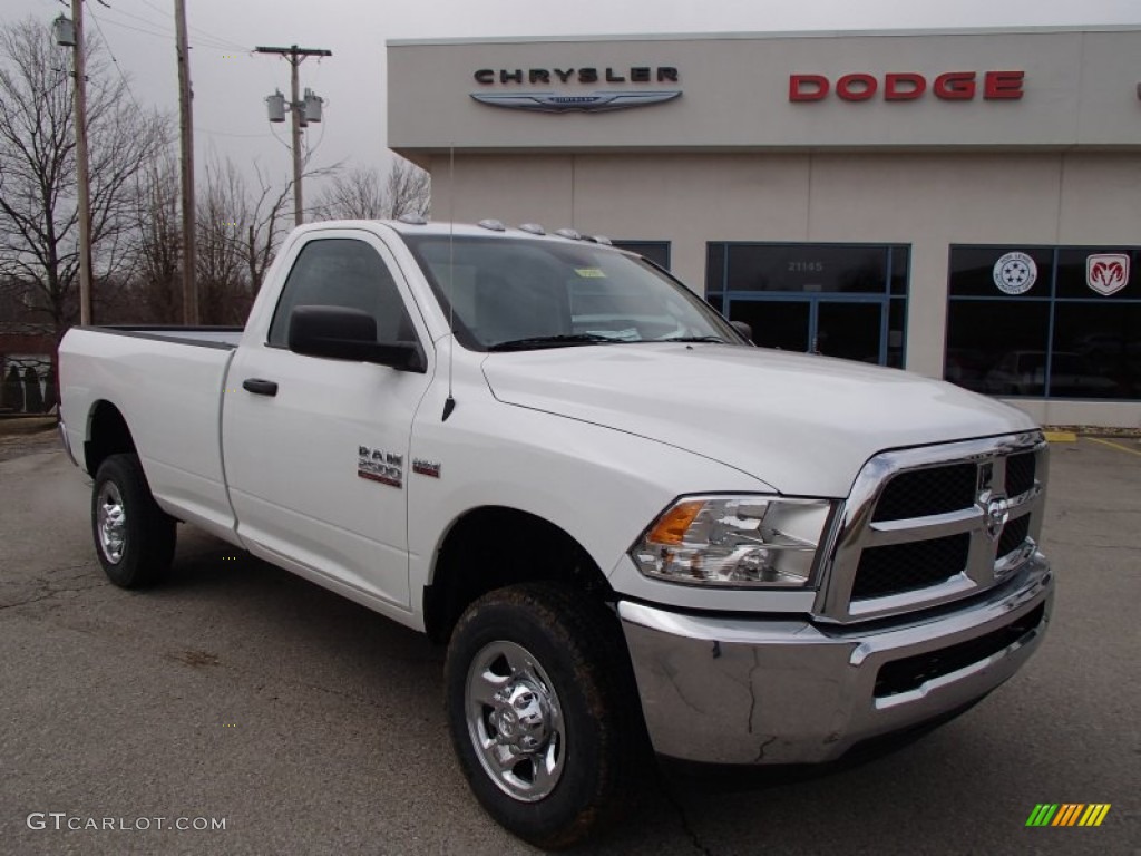 Bright White 2013 Ram 2500 Tradesman Regular Cab 4x4 Exterior Photo #78652438