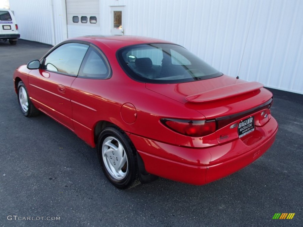 2001 Escort ZX2 Coupe - Bright Red / Dark Charcoal photo #6