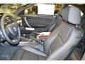 Black 2013 BMW 1 Series 135is Coupe Interior Color