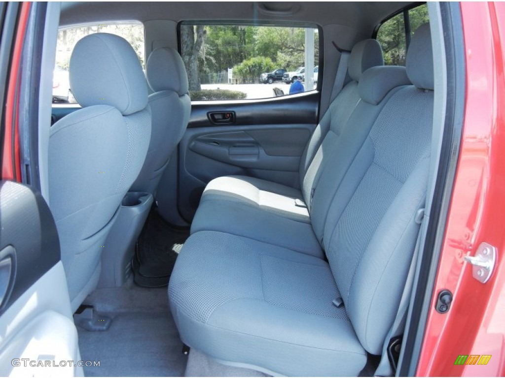 2008 Toyota Tacoma V6 TRD Sport Double Cab 4x4 Rear Seat Photo #78653035