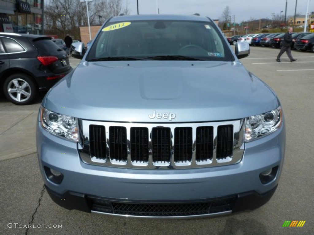 Winter Chill 2012 Jeep Grand Cherokee Limited 4x4 Exterior Photo #78653482
