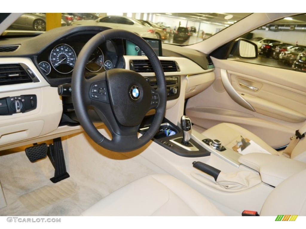 Venetian Beige Interior 2013 BMW 3 Series 328i Sedan Photo #78653617
