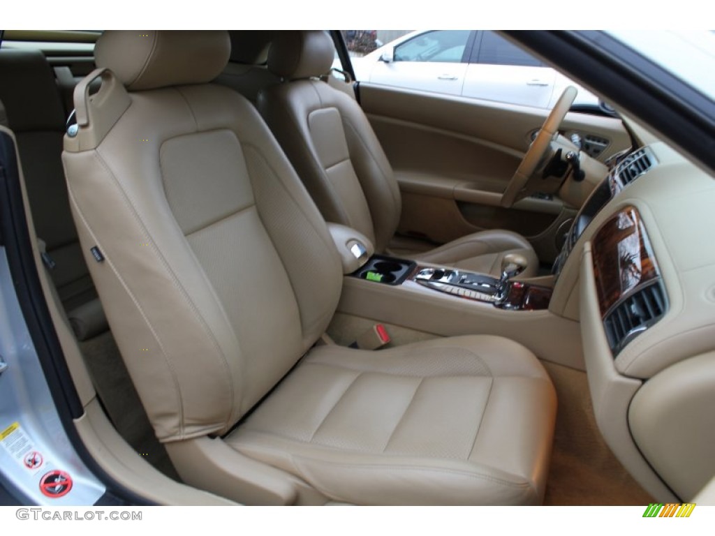 Caramel Interior 2009 Jaguar XK XK8 Convertible Photo #78653695