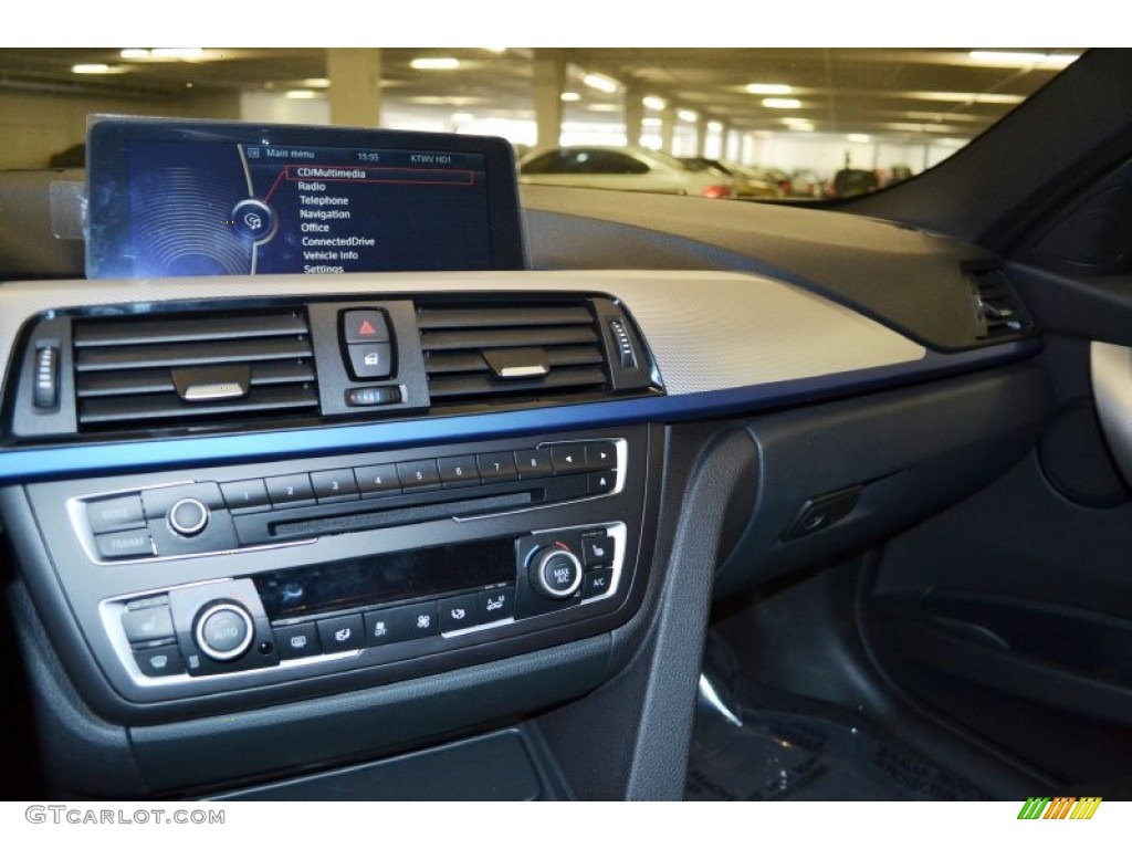 2013 3 Series 335i Sedan - Estoril Blue / Black photo #9