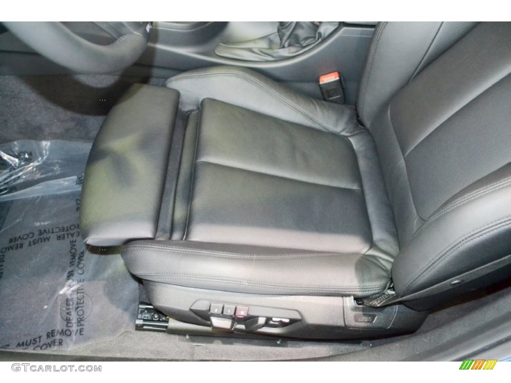 Black Interior 2013 BMW 3 Series 328i Sedan Photo #78655204