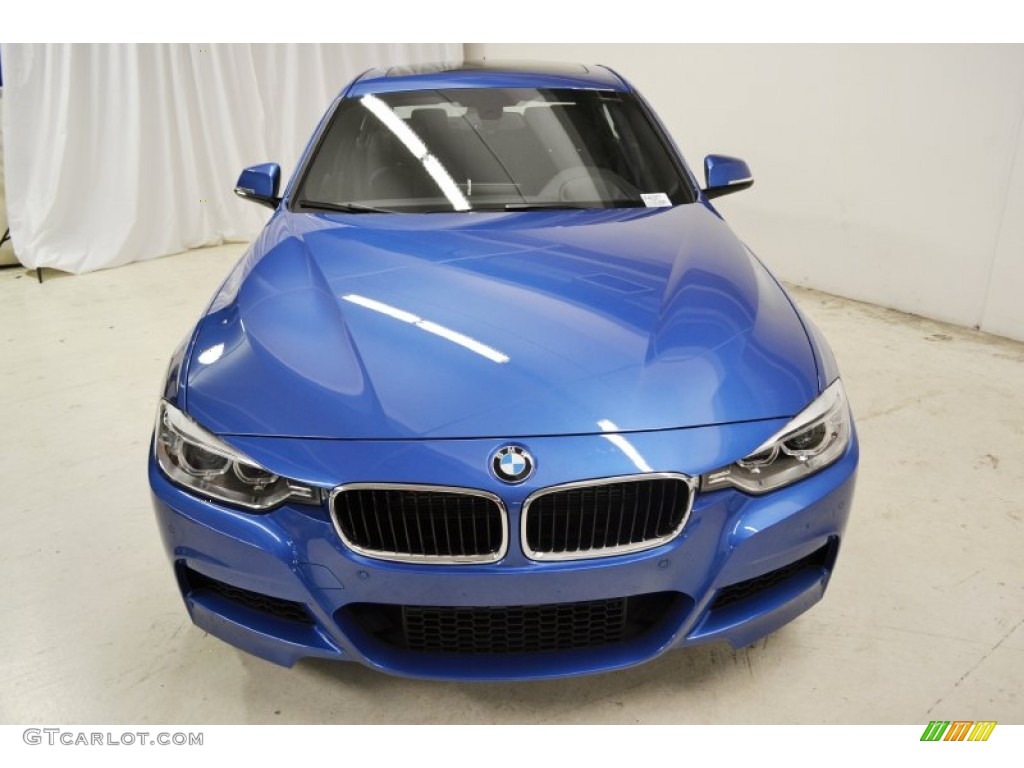 Estoril Blue 2013 BMW 3 Series ActiveHybrid 3 Sedan Exterior Photo #78655339