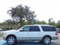 White Platinum Tri-Coat 2013 Ford Expedition EL King Ranch Exterior