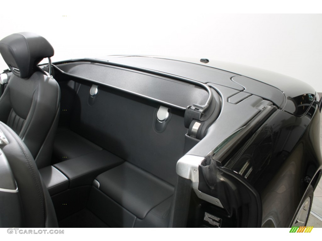 2009 Mercedes-Benz SL 550 Roadster Rear Seat Photo #78655372