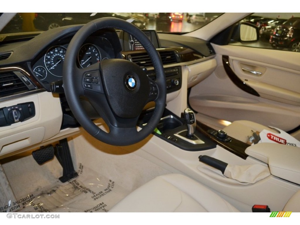 Venetian Beige Interior 2013 BMW 3 Series 328i Sedan Photo #78655778
