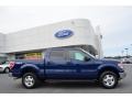 2010 Dark Blue Pearl Metallic Ford F150 XLT SuperCrew 4x4  photo #2