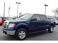 2010 Dark Blue Pearl Metallic Ford F150 XLT SuperCrew 4x4  photo #6