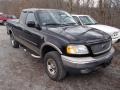 2002 Black Ford F150 XLT SuperCab 4x4  photo #1