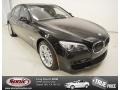 Black Sapphire Metallic 2013 BMW 7 Series 750i Sedan
