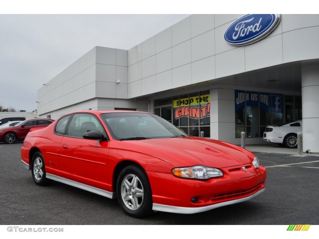 Torch Red 2000 Chevrolet Monte Carlo Limited Edition Pace Car SS Exterior Photo #78657355
