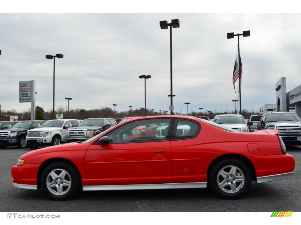 2000 Monte Carlo Limited Edition Pace Car SS - Torch Red / Red/Ebony photo #5