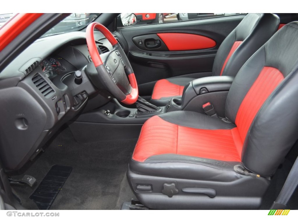 Red/Ebony Interior 2000 Chevrolet Monte Carlo Limited Edition Pace Car SS Photo #78657528