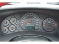 2000 Chevrolet Monte Carlo Red/Ebony Interior Gauges Photo