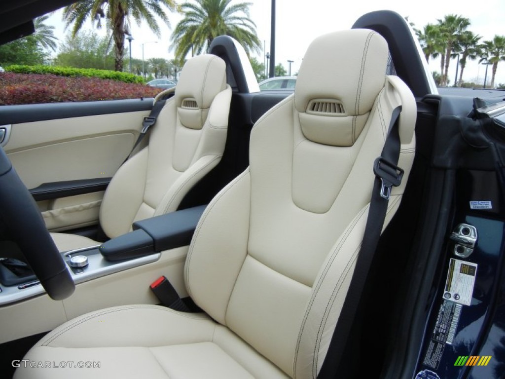 2012 Mercedes-Benz SLK 250 Roadster Front Seat Photo #78657901
