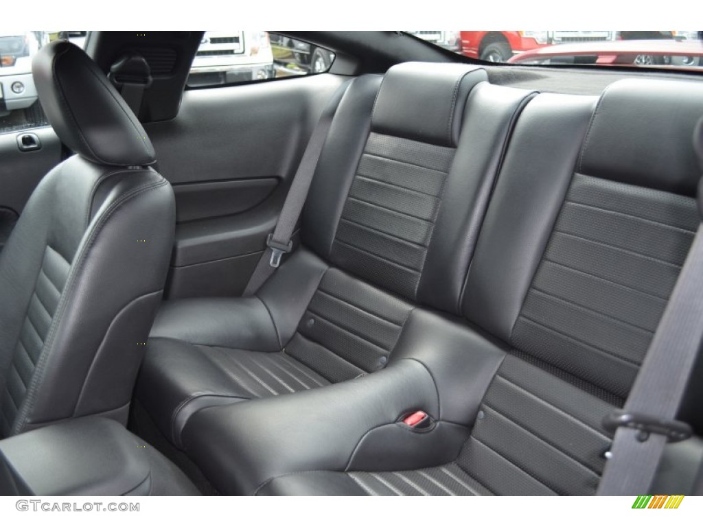 Dark Charcoal Interior 2007 Ford Mustang GT Premium Coupe Photo #78658165