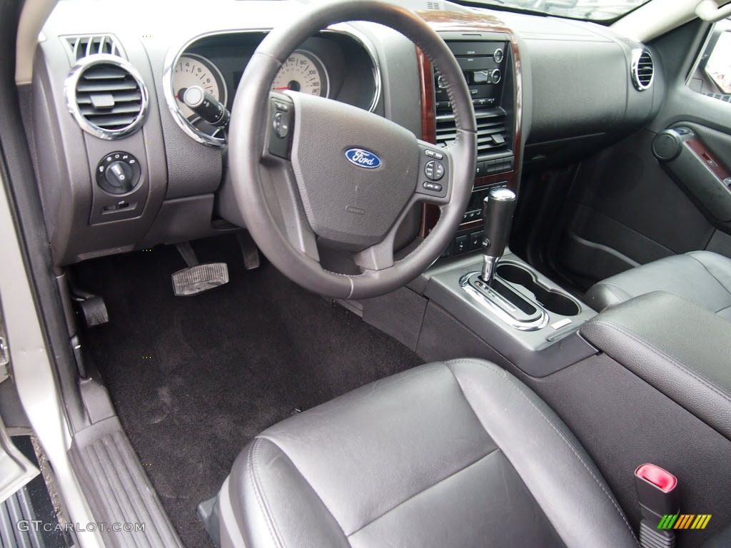 Black Interior 2008 Ford Explorer Limited Photo #78658198
