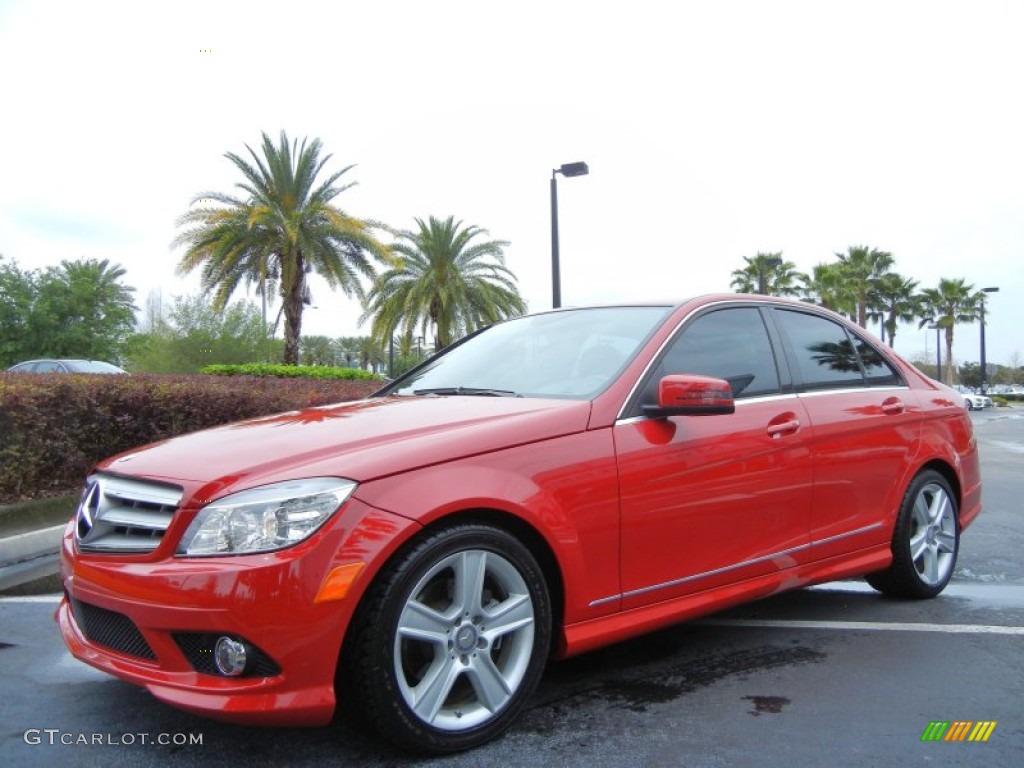 Mars Red 2010 Mercedes-Benz C 300 Sport Exterior Photo #78658918