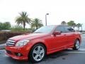 Mars Red 2010 Mercedes-Benz C 300 Sport Exterior