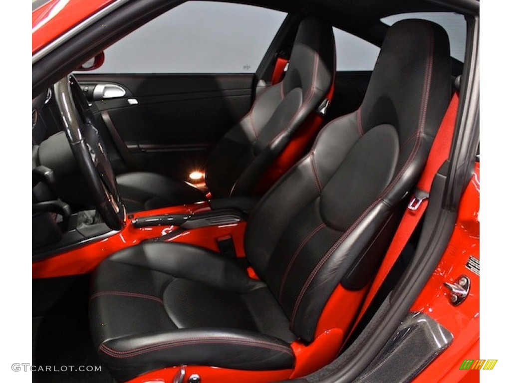 Black Interior 2008 Porsche 911 Turbo Coupe Photo #78659284