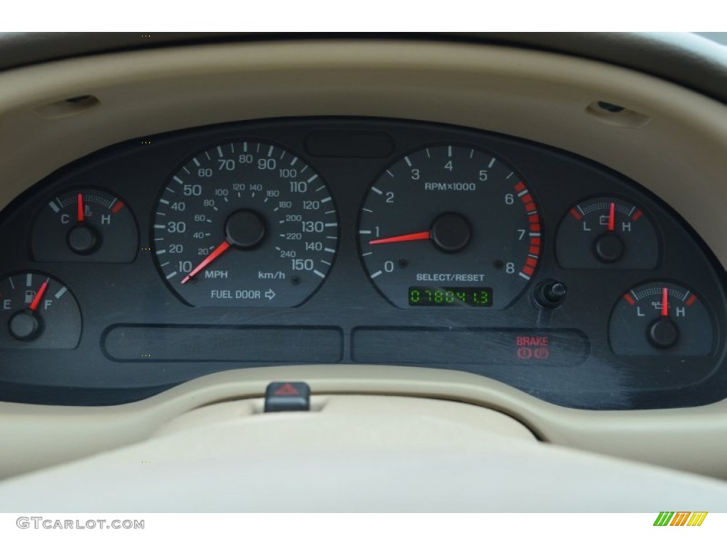 2004 Ford Mustang GT Coupe Gauges Photo #78659455
