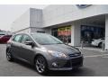 2013 Sterling Gray Ford Focus SE Hatchback  photo #1