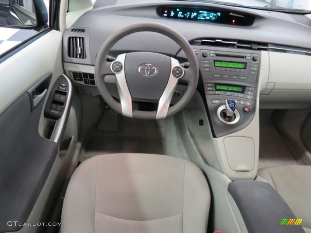 2010 Toyota Prius Hybrid II Misty Gray Dashboard Photo #78659884