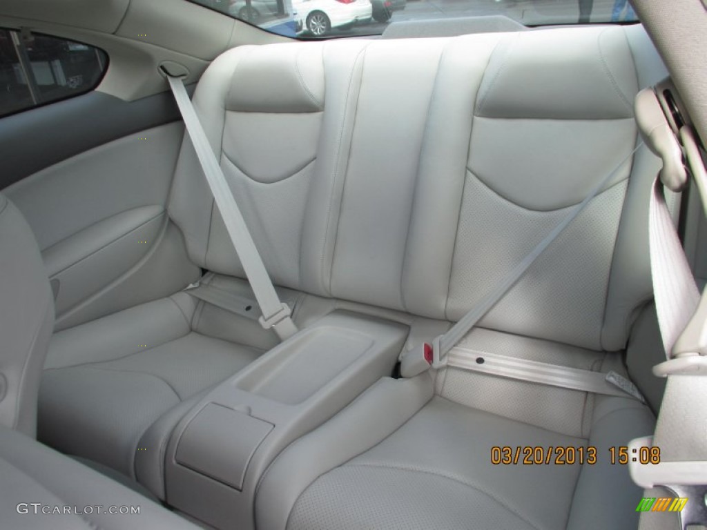 2010 Infiniti G 37 x AWD Coupe Rear Seat Photo #78660163