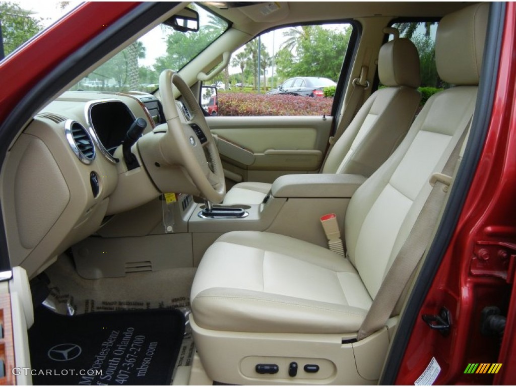 Camel Interior 2007 Ford Explorer Eddie Bauer Photo #78660344