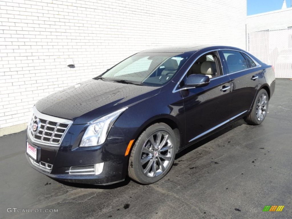 2013 XTS Luxury FWD - Sapphire Blue Metallic / Shale/Cocoa photo #1