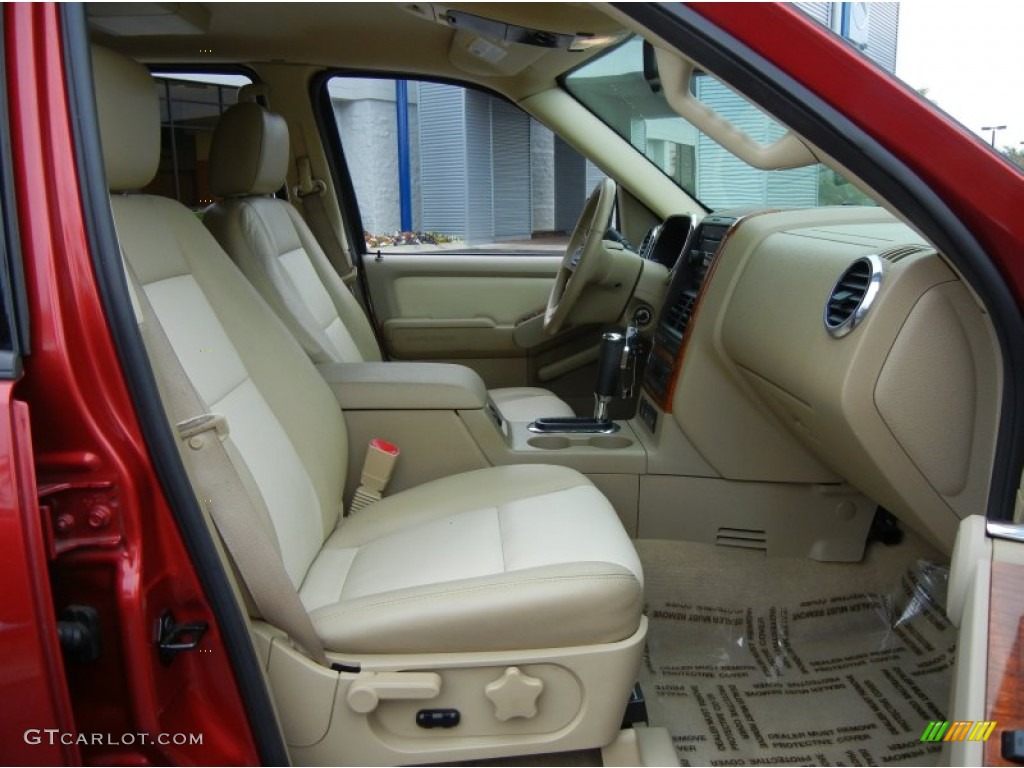 Camel Interior 2007 Ford Explorer Eddie Bauer Photo #78660503