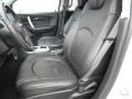 2009 GMC Acadia Ebony Interior Front Seat Photo