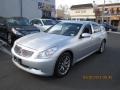 2008 Liquid Platinum Silver Infiniti G 35 x S Sedan  photo #3