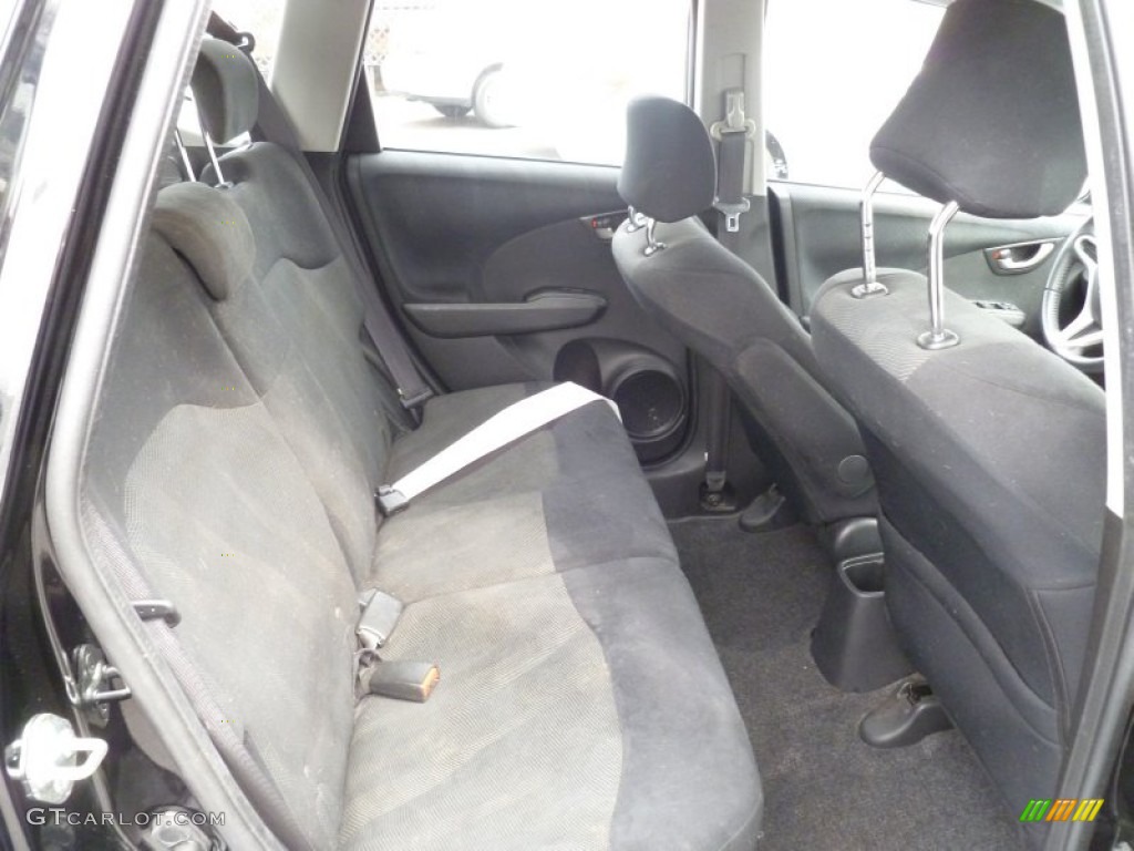 Sport Black Interior 2010 Honda Fit Sport Photo #78661437